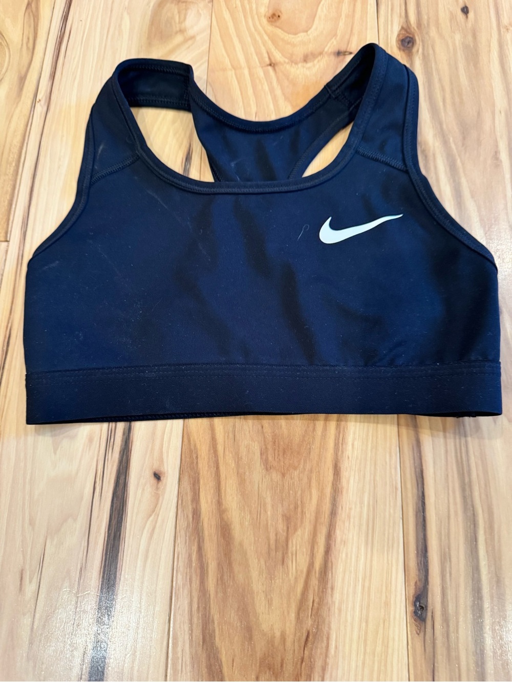 Nike Black Racerback Sports Bra - Black